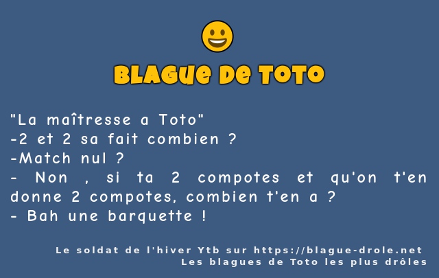 La maîtresse a Toto
