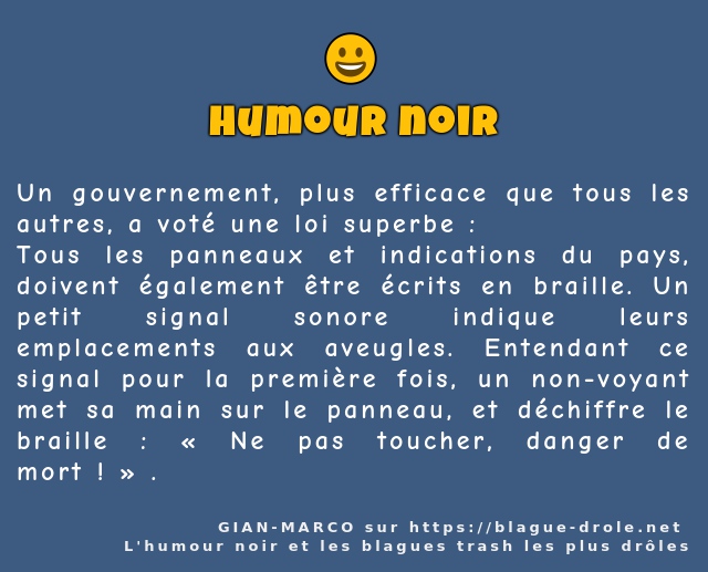 Un gouvernement, plus efficace que tous les...