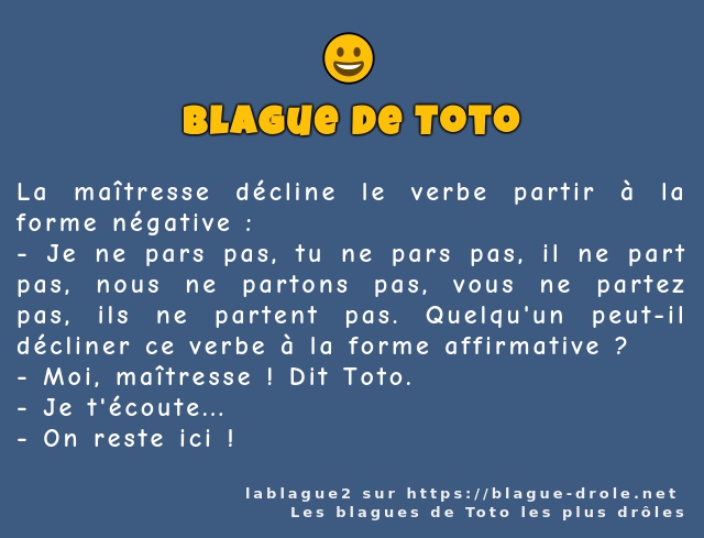 La maîtresse décline le verbe partir à la...
