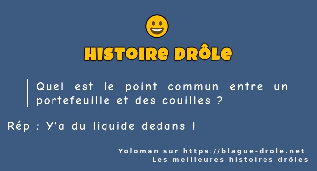 Quel est le point commun entre un...