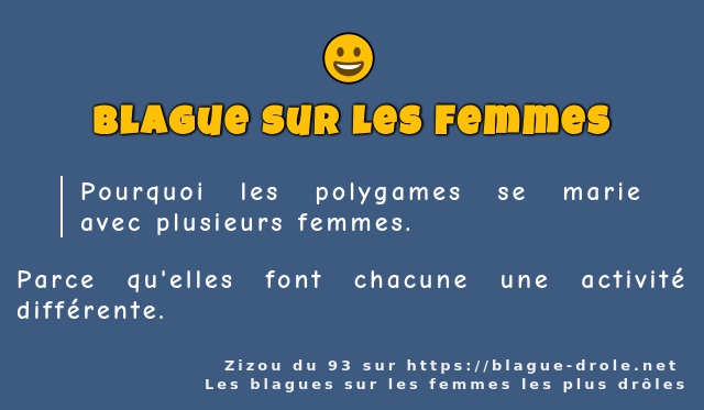 Pourquoi les polygames se marie avec...