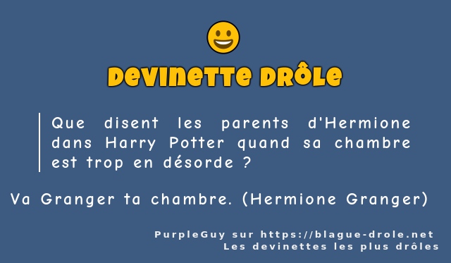 Que disent les parents d'Hermione dans Harry...
