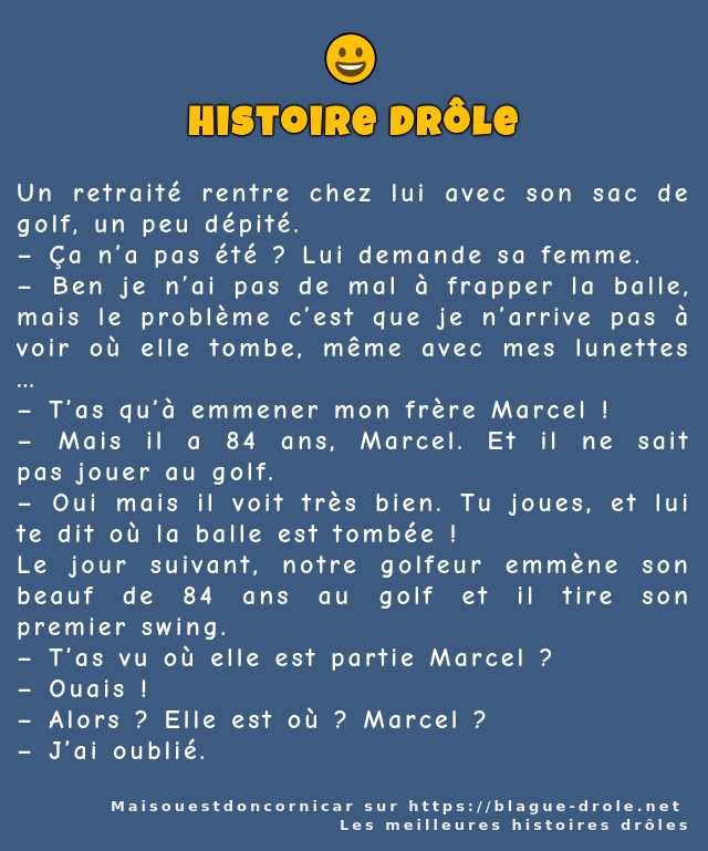 Un retraité rentre chez lui avec son sac de...