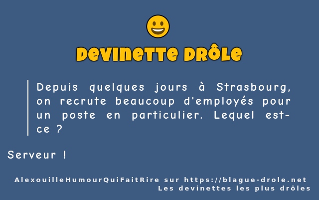 Depuis quelques jours à Strasbourg, on...