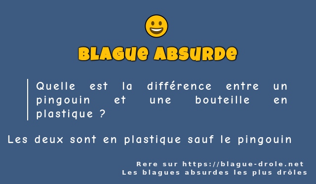 Quelle est la différence entre un pingouin...