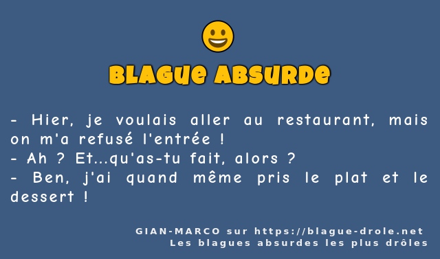Hier, je voulais aller au restaurant, mais...