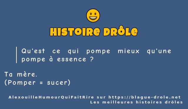 Qu'est ce qui pompe mieux qu'une pompe à...