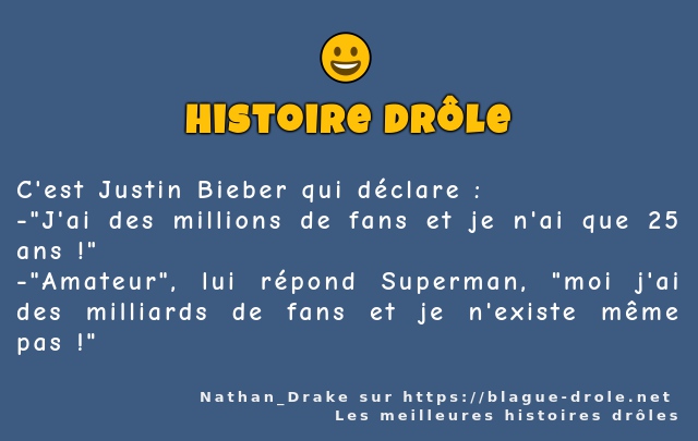C'est Justin Bieber qui déclare :