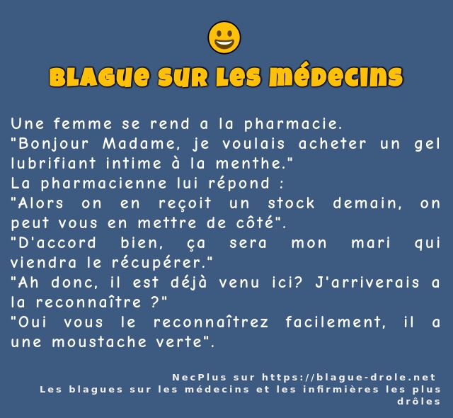 Une femme se rend a la pharmacie.