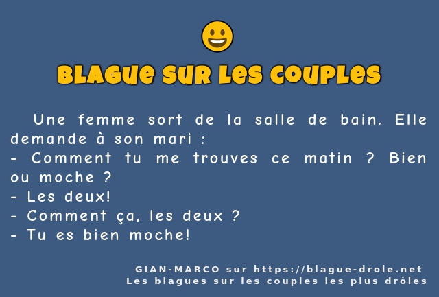  Une femme sort de la salle de bain. Elle...