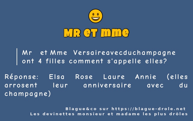 Mr et Mme Versaireavecduchampagne ont 4...