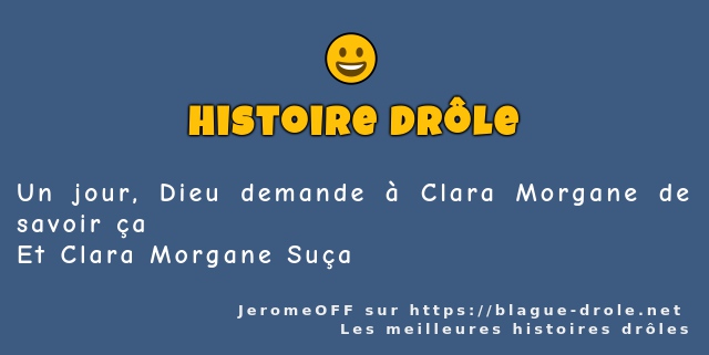 Un jour, Dieu demande à Clara Morgane de...
