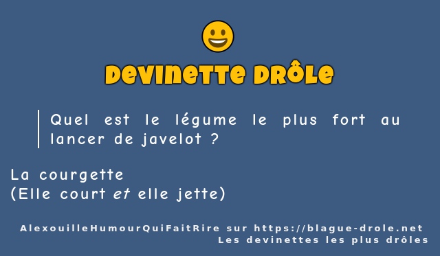 Quel est le légume le plus fort au lancer de...
