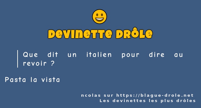 Que dit un italien pour dire au revoir ?