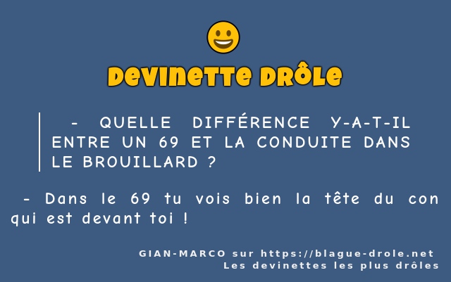  - QUELLE DIFFÉRENCE Y-A-T-IL ENTRE UN 69 ET...