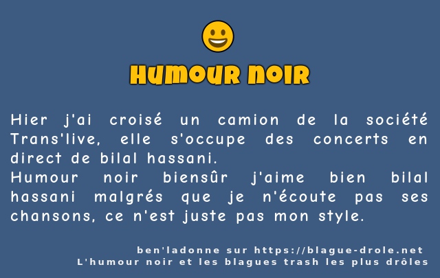 Hier j'ai croisé un camion de la société...