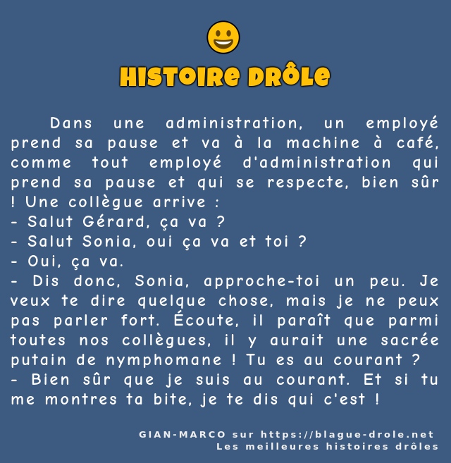   Dans une administration, un employé prend...