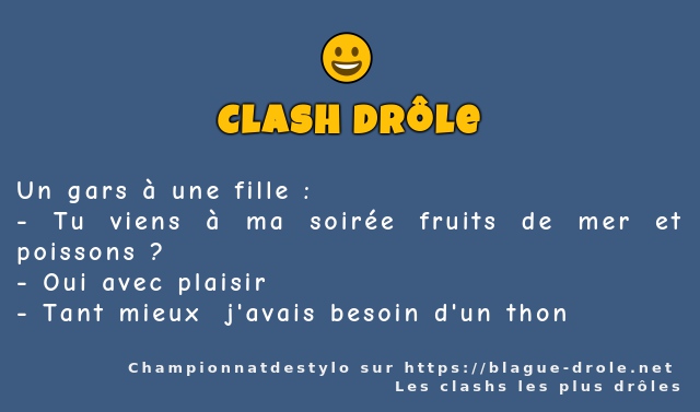Un gars à une fille :