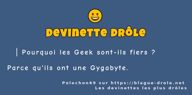 Pourquoi les Geek sont-ils fiers ?