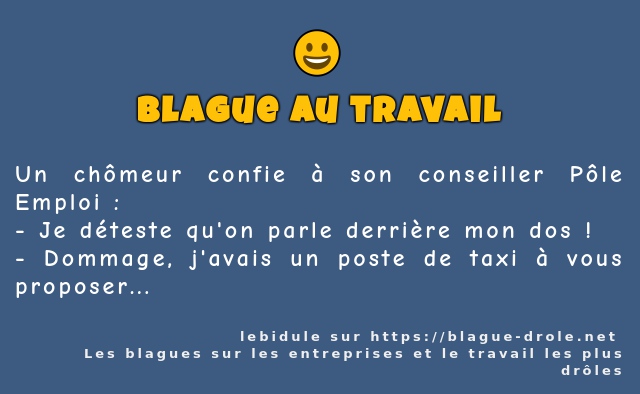 Un chômeur confie à son conseiller Pôle...