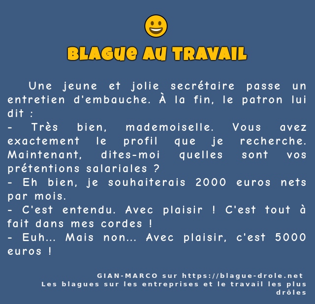   Une jeune et jolie secrétaire passe un...