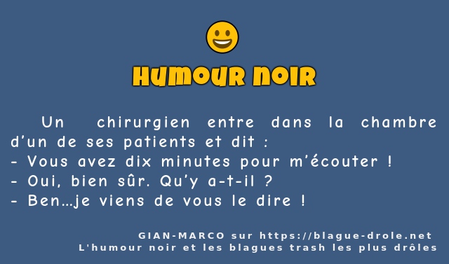   Un  chirurgien entre dans la chambre d’un...