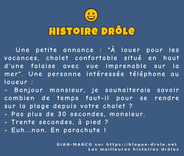   Une petite annonce : À louer pour les...