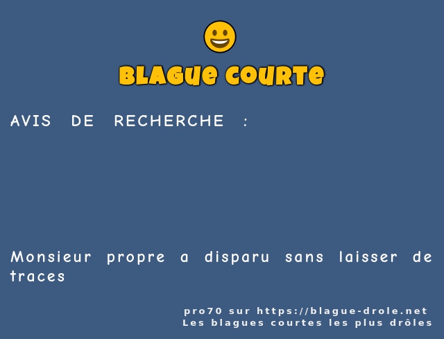 AVIS DE RECHERCHE :...