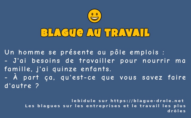 Un homme se présente au pôle emplois :
