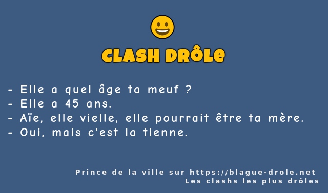 Elle a quel âge ta meuf ?