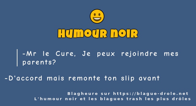 Mr le Cure, Je peux rejoindre mes parents?