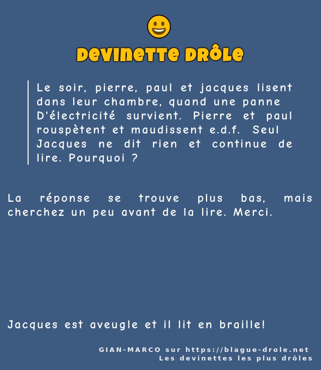Le soir, pierre, paul et jacques lisent dans...