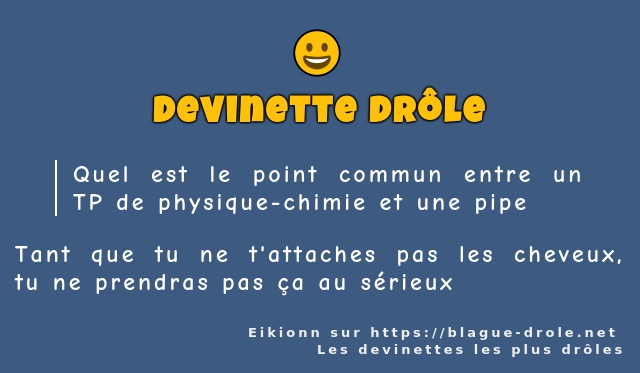 Quel est le point commun entre un TP de...
