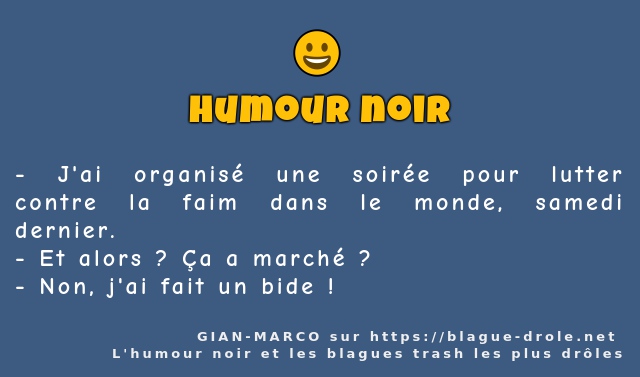 J'ai organisé une soirée pour lutter contre...