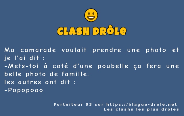 Ma camarade voulait prendre une photo et je...