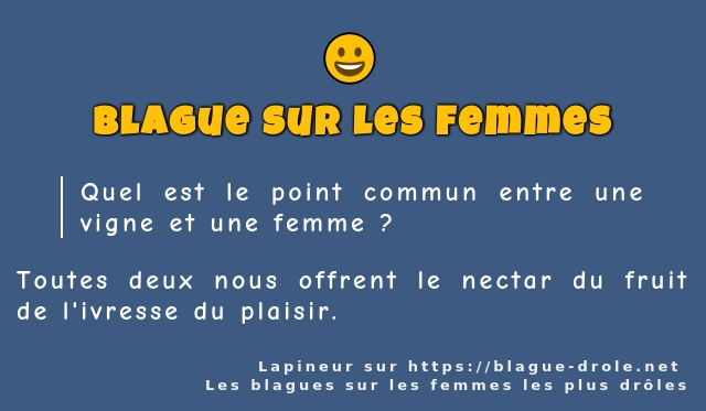 Quel est le point commun entre une vigne et...