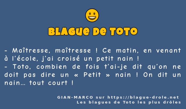 Maîtresse, maîtresse ! Ce matin, en venant à...