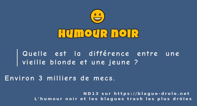 Quelle est la différence entre une vieille...