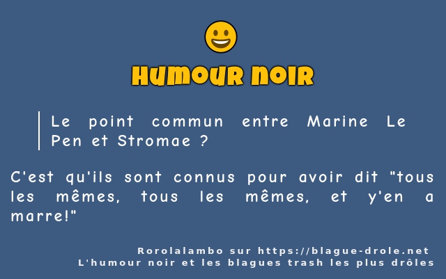 Le point commun entre Marine Le Pen et...