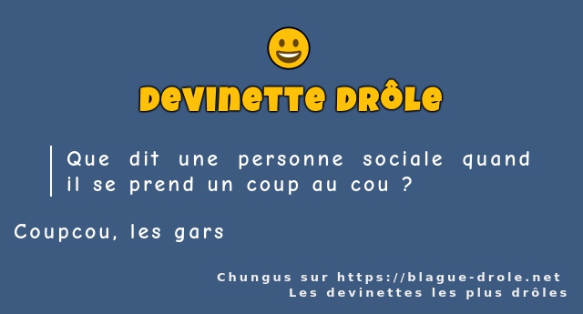 Que dit une personne sociale quand il se...