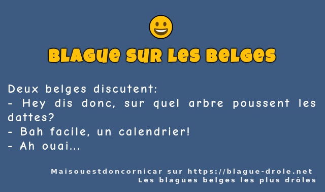 Deux belges discutent: