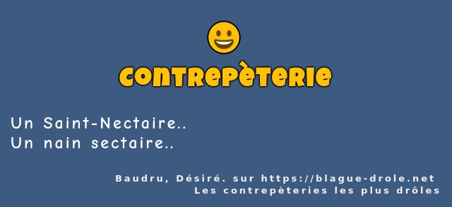 Un Saint-Nectaire..