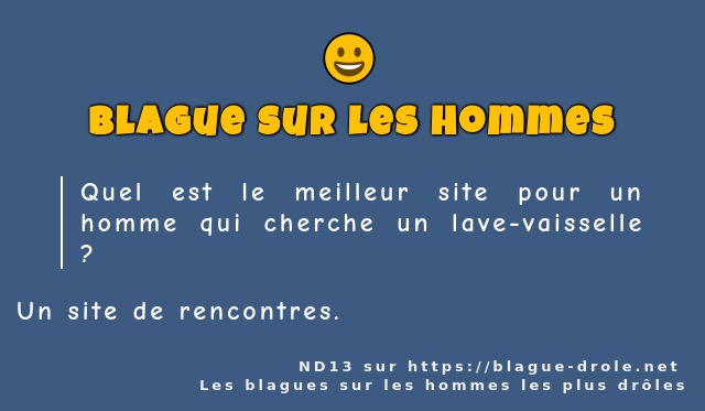 Quel est le meilleur site pour un homme qui...