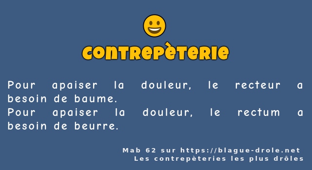 Pour apaiser la douleur, le recteur a...