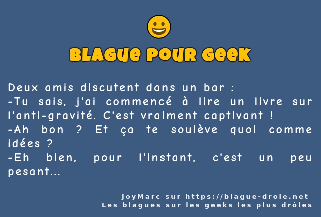Deux amis discutent dans un bar :