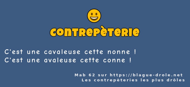 C'est une cavaleuse cette nonne !