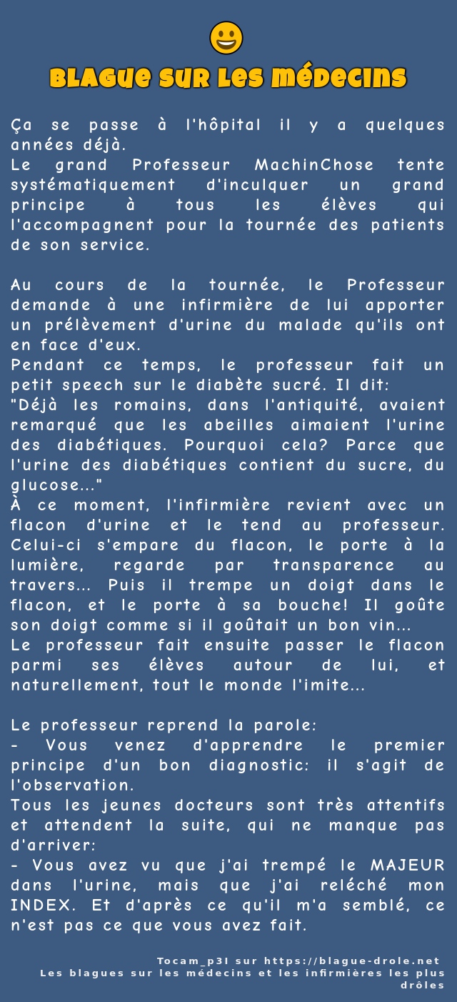 Ça se passe à l'hôpital il y a quelques...