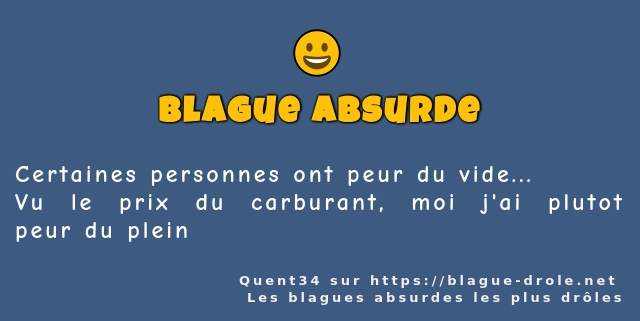 Certaines personnes ont peur du vide...