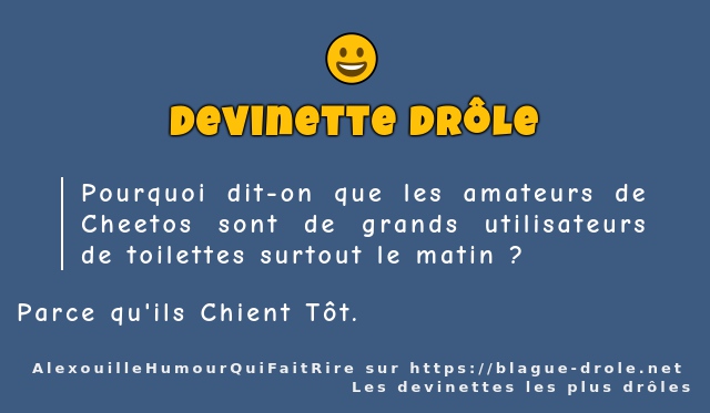 Pourquoi dit-on que les amateurs de Cheetos...
