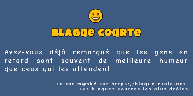 Avez-vous déjà remarqué que les gens en...